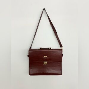 Jade Duck / J&D Collection Leather Shoulder Bag